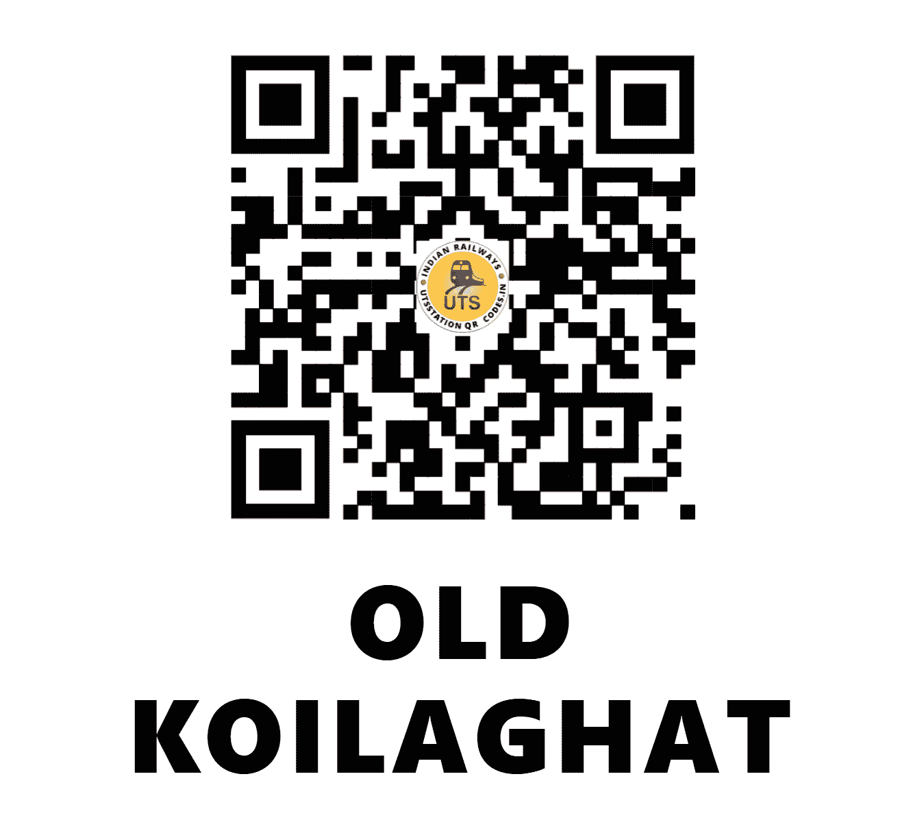 UTS QR Code for OLD KOILAGHAT - OKB - SE (WEST BENGAL)